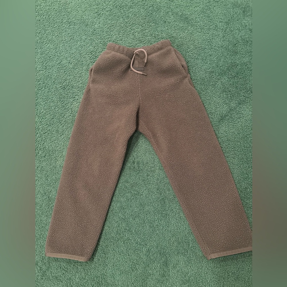 Essentials Kids Brown Fleece Joggers